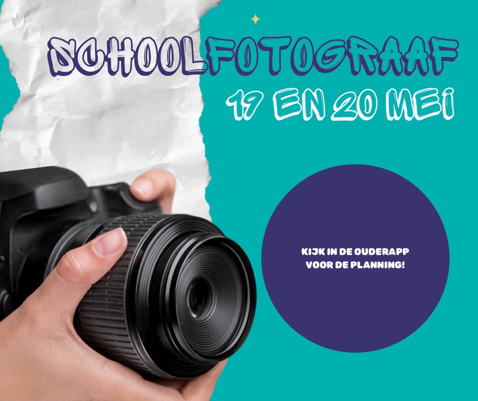 Schoolfotograaf 19 & 20 mei