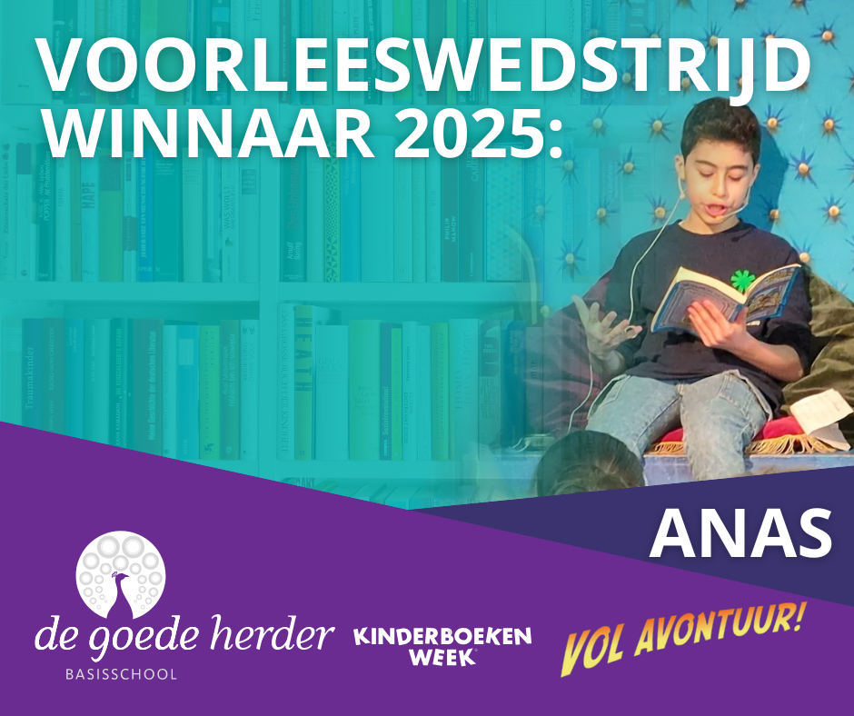 Winnaar voorleeswedstrijd